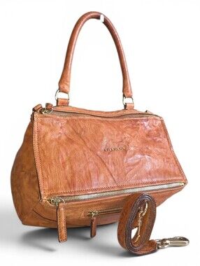 Givenchy Pandora Sheepskin Leather Shoulder Bag
